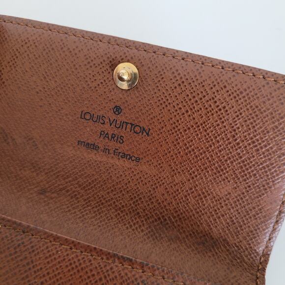 Authentic Louis Vuitton Monogram Multicles 6 Key Hooks Case Brown Small Fair - Picture 4 of 10